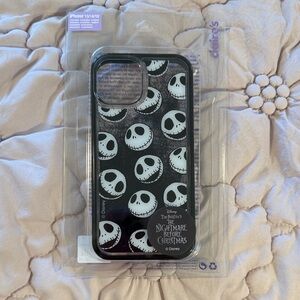 NIB Disney Nightmare Before Christmas iPhone Case - Black and White